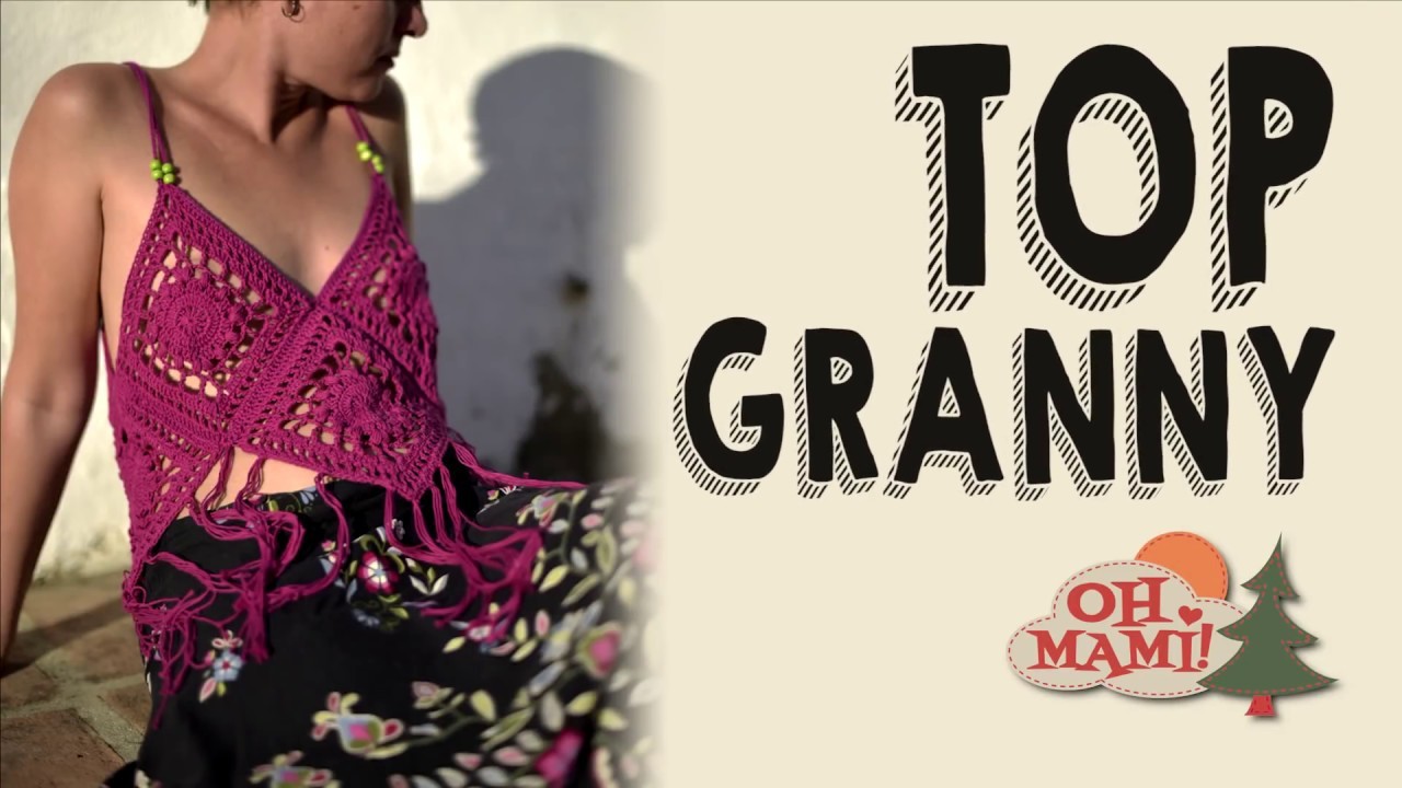 Top Granny a crochet
