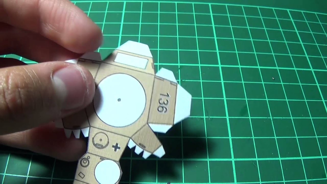 Tutorial papercraft 2 | doblar piezas rectas y curvas