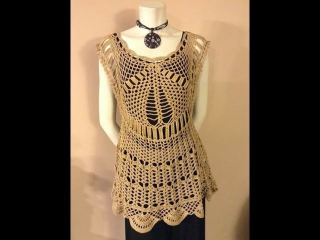 BLUSA DE VERANO CAFE ( VIDEO # 3 DE 4)