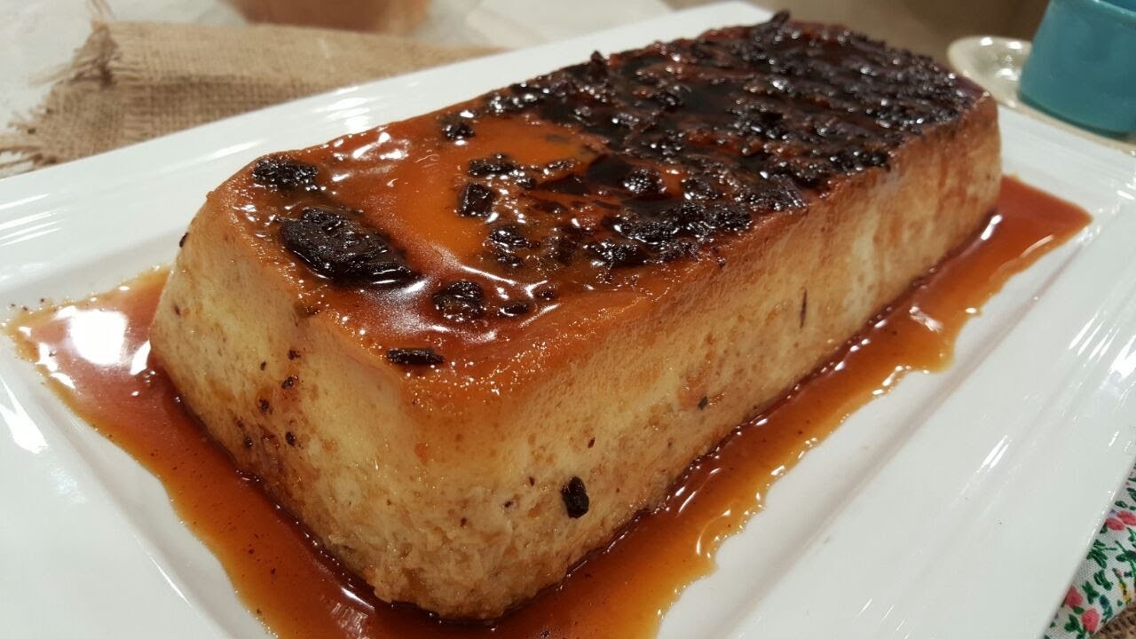 Budín de pan de chocolate y leche condensada