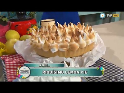 Lemon pie clásico en 5 pasos