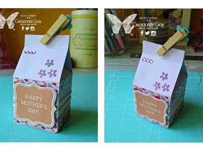 Mini tutorial Milk Box