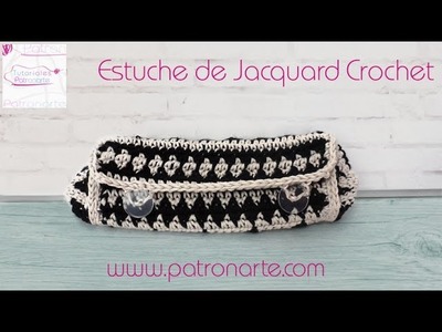 Montar Estuche de Jacquard Crochet