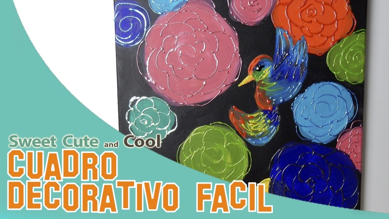 Pinta conmigo un cuadro paso a paso!