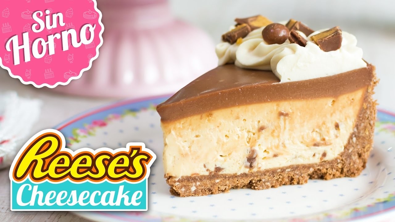 CHEESECAKE DE REESE'S | Postre sin horno | Quiero Cupcakes!