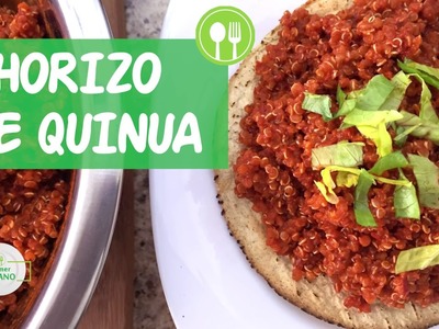 CHORIZO DE QUINUA | Comer Vegano