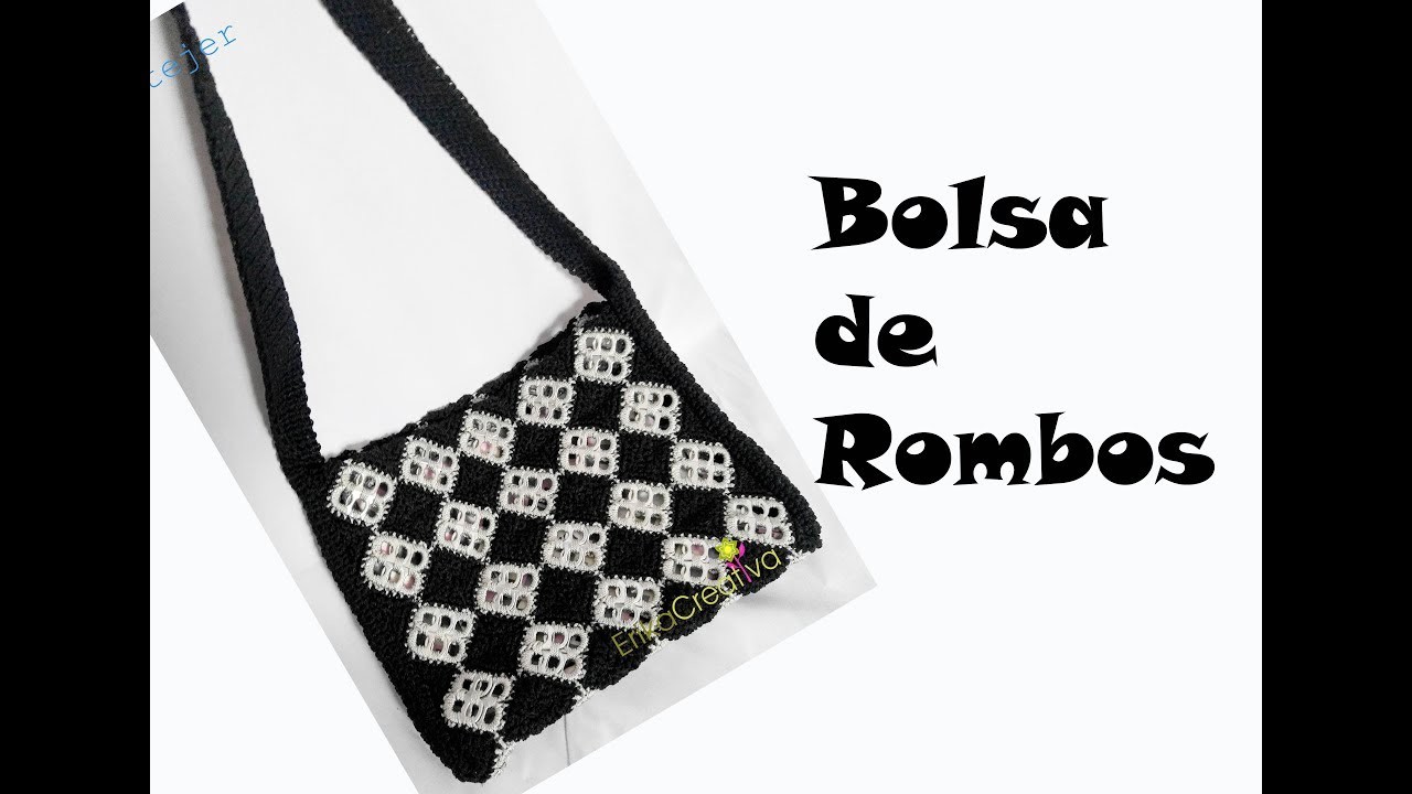 #DIY #Bolsa de Rombos #Anillas