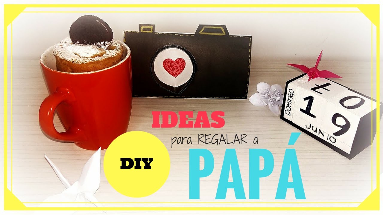 IDEAS DE REGALO PARA EL DÍA DEL PADRE