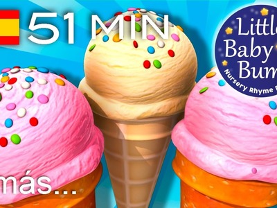 La canción de los helados | Y muchas más canciones infantiles | ¡LittleBabyBum!