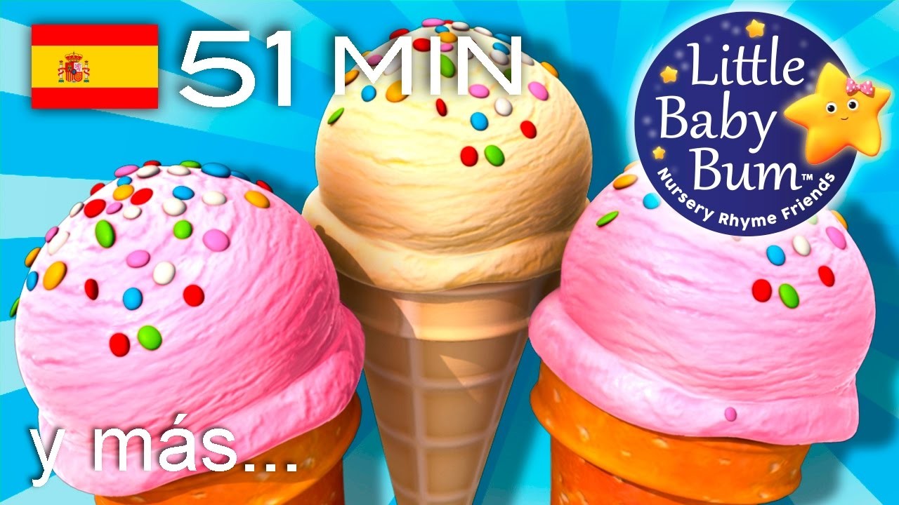 La canción de los helados | Y muchas más canciones infantiles | ¡LittleBabyBum!