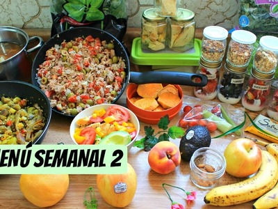 Menú semanal 2 | Recetas incluídas