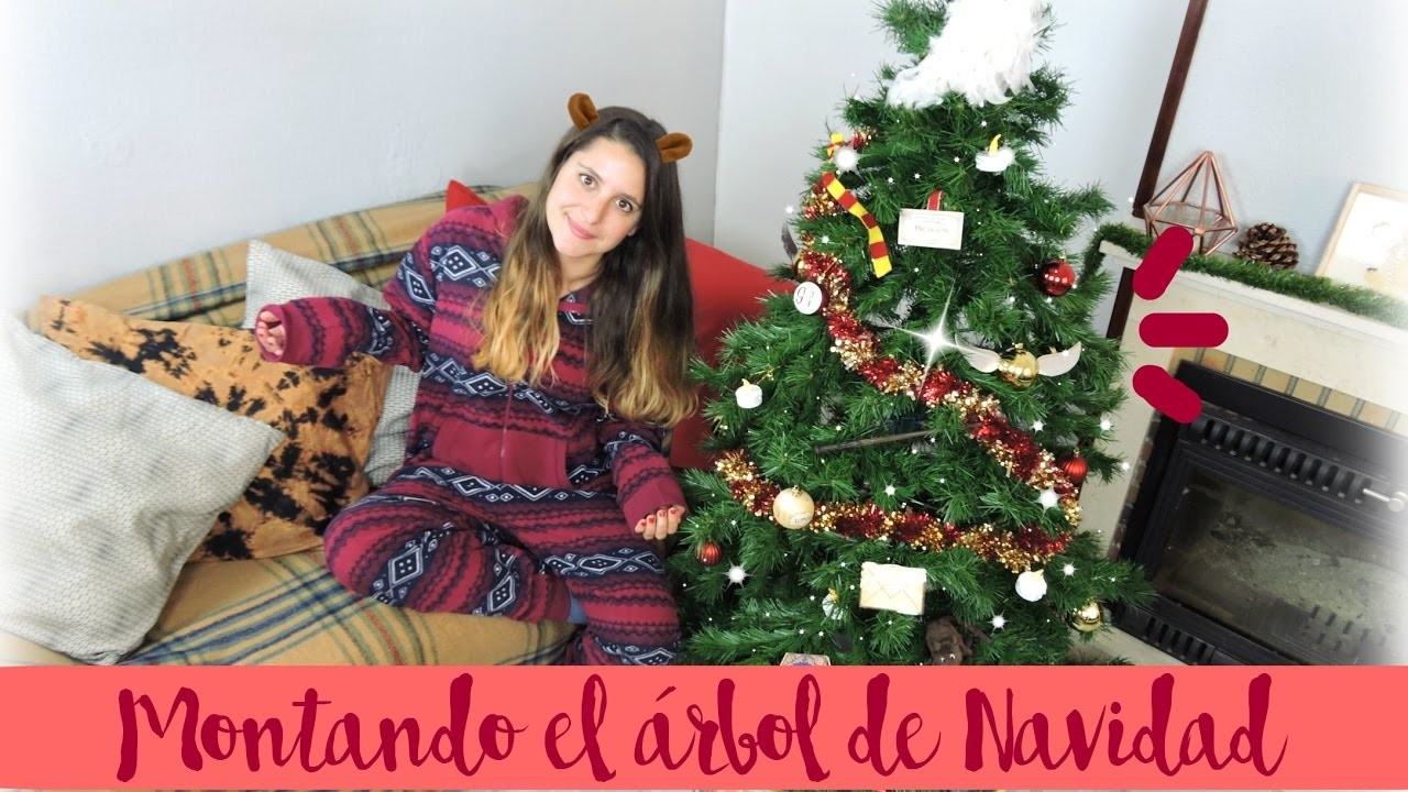 MONTANDO EL ÁRBOL DE NAVIDAD | INSPIRADO EN HARRY POTTER | Christmas tree decor