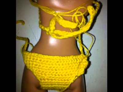 Bikini y sandalias para muñecas