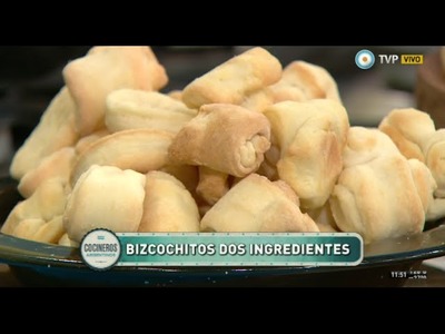 Bizcochos y mini cremona con dos ingredientes