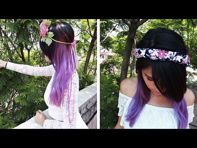 Como Hacer una Corona de Flores y Tela para este Verano | Live Colorful
