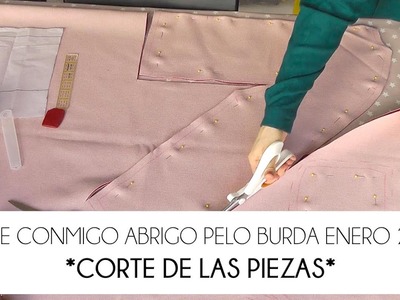 COSE CONMIGO ABRIGO PELO BURDA  - PATRÓN Y CORTE