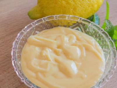 Crema Pastelera de Limón | Quiero Cupcakes!