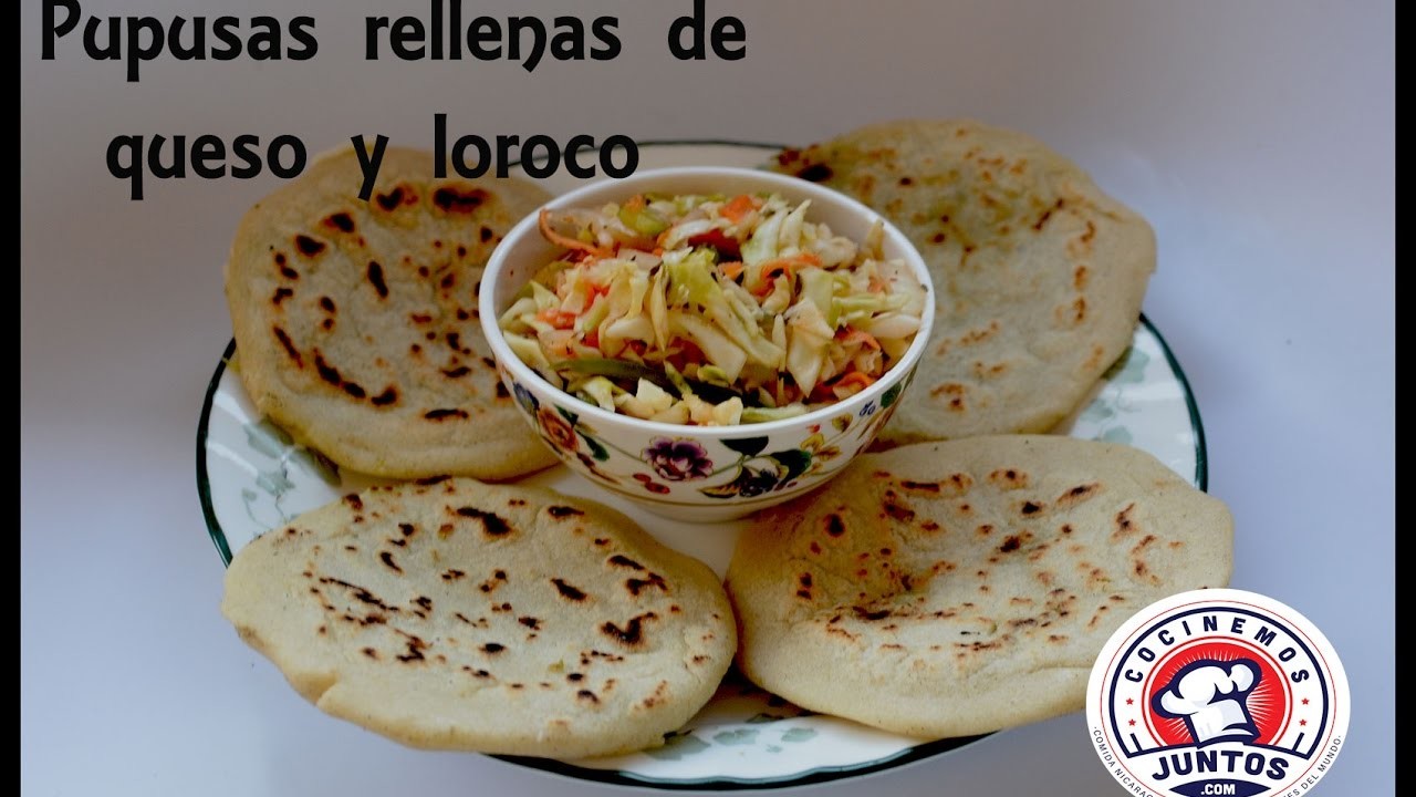 Pupusas salvadoreñas en vivo
