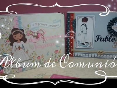 Album comunión niño.niña - Papeles Dayka 2017