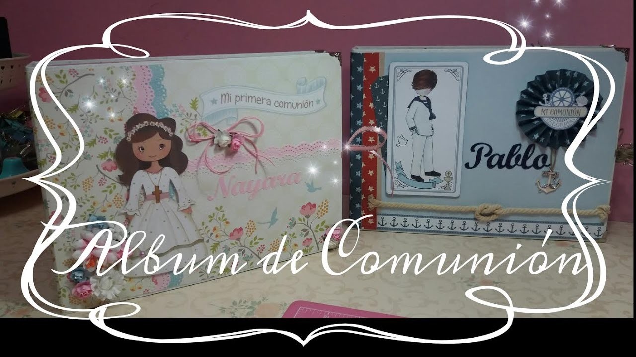 Album comunión niño.niña - Papeles Dayka 2017