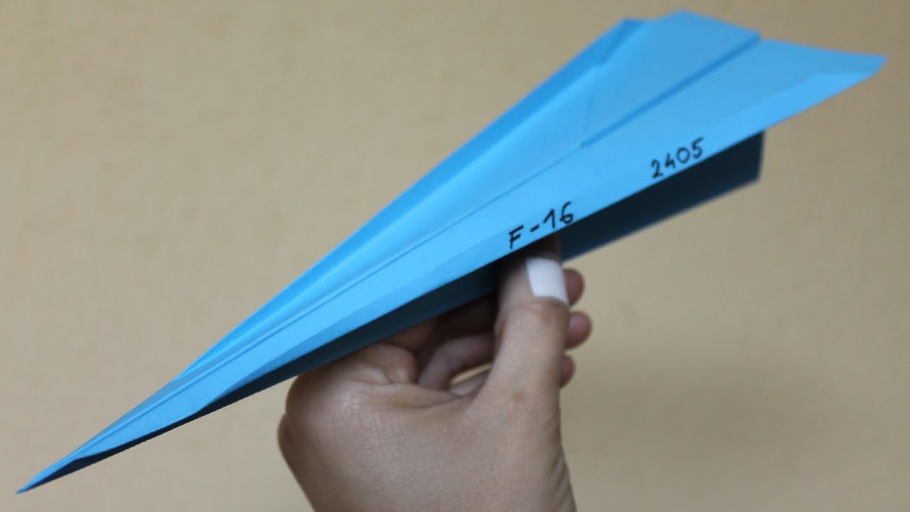 Como hacer aviones de papel que vuele mucho