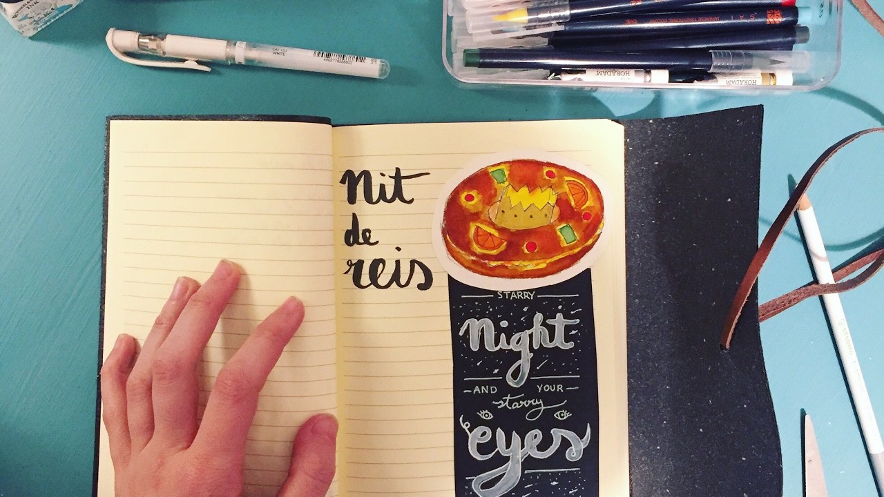 Mi diario: journal flip through de enero 2017