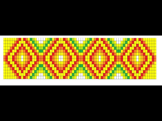 Pulsera en Excel y paint