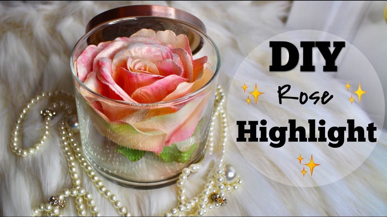 DIY Lancome Rose Highligth|Hazlo tu Mismo Iluminador en forma de Rosa|IvonneDiazMakeup