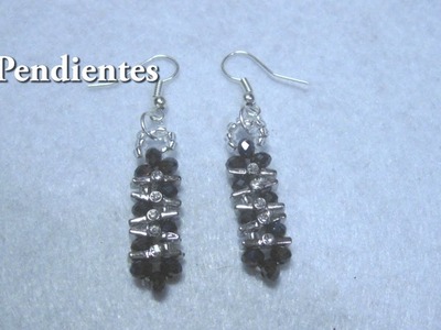 # DIY -Pendientes muy faciles y bellos # DIY - Very easy and beautifuh ttps:.youtu.be.iFF35Lflwakl