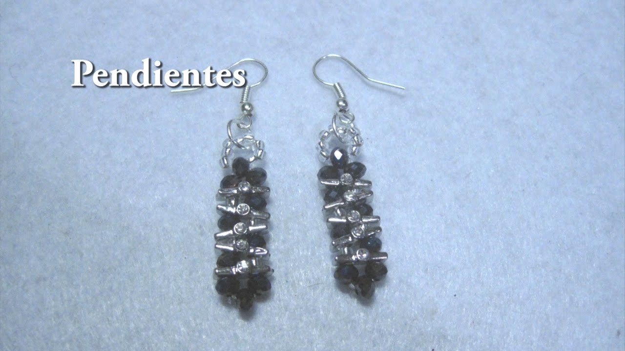 # DIY -Pendientes muy faciles y bellos # DIY - Very easy and beautifuh ttps:.youtu.be.iFF35Lflwakl