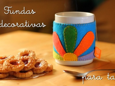 FUNDAS DECORATIVAS PARA TAZAS