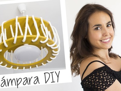 Lámpara con cuerdas DIY - Hazlo tú mismo