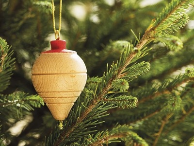 Navidad DIY "Peonzas para decorar el árbol"