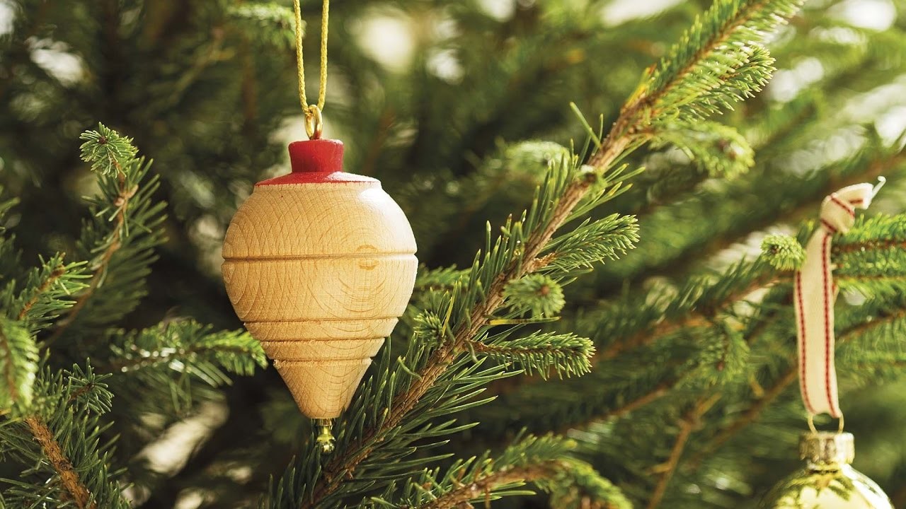 Navidad DIY "Peonzas para decorar el árbol"