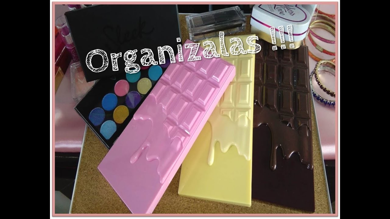 Organizar Paletas de sombras grandes! ♥ Organizador