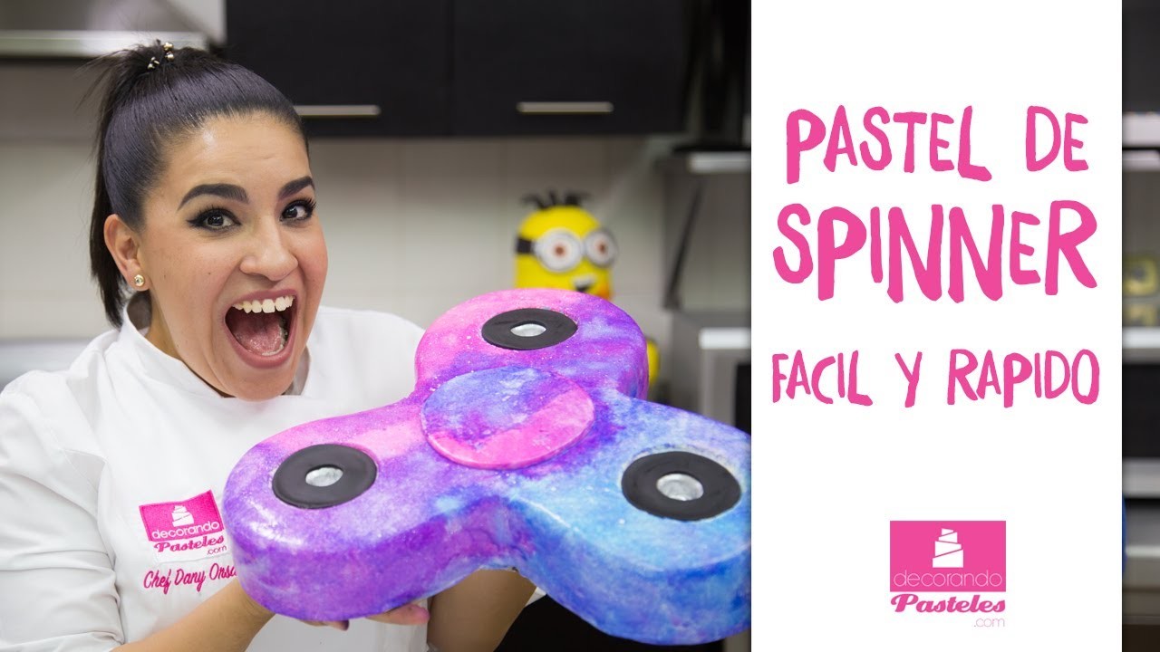 Pastel Gigante de Spinner "Fidget Spinner"