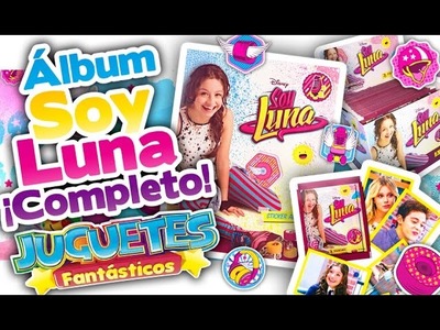 SOY LUNA Album Completo con todas las Estampas! - Juguetes Fantásticos