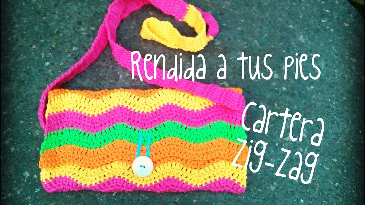 Cartera | Punto Zig-Zag