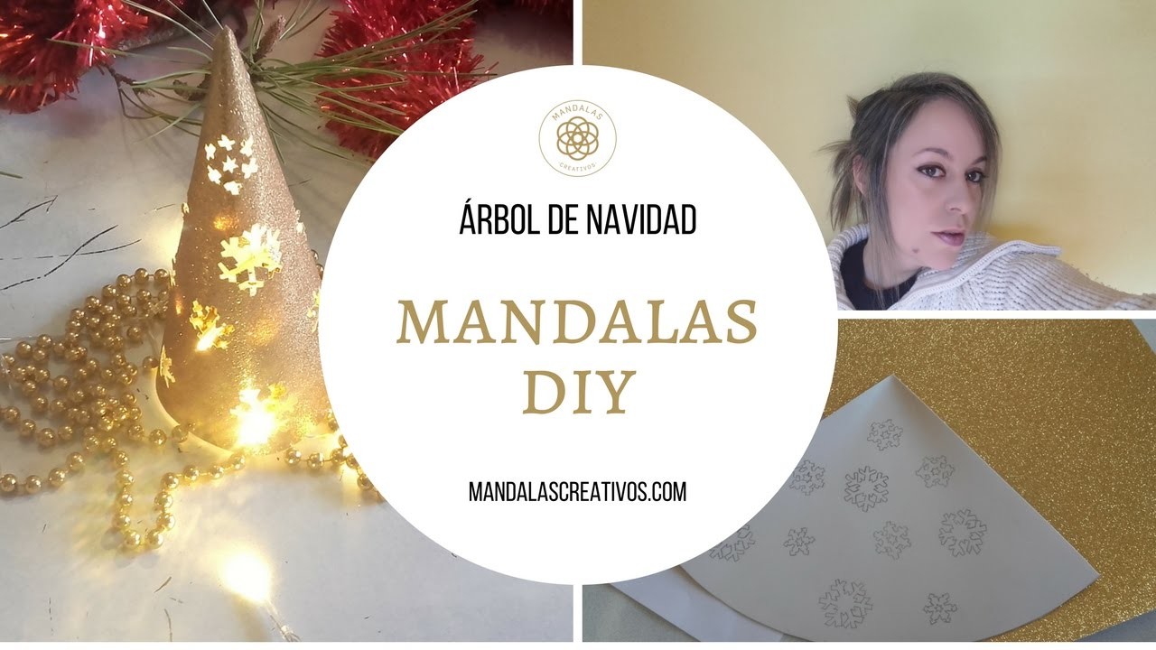 Mandala DIY : Árbol de Navidad.