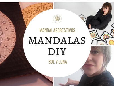 Mandala DIY: Sol y Luna.