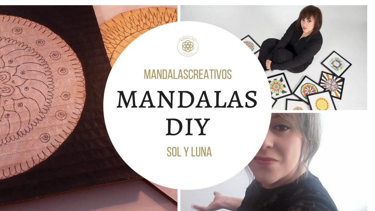 Mandala DIY: Sol y Luna.