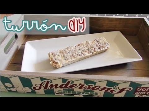 ☃ Turrón de Chocolate Blanco ¡En casa! | DIY - Laia Martín