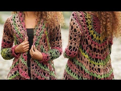 Tapado Mujer Tejido en Crochet Ganchillo Puntos