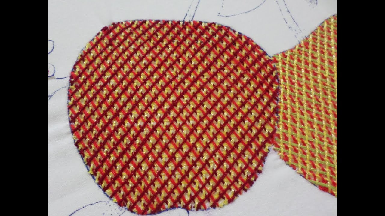 Bordado Fantasía Manzanas # 10