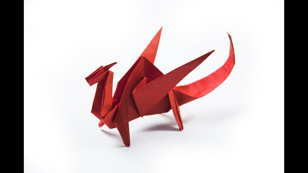 Como hacer un dragón de papel | origami