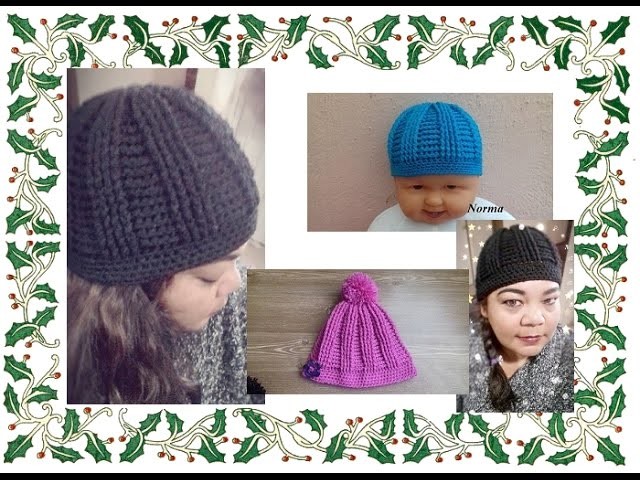 Gorrito acordeón todas las tallas (Zurdas)