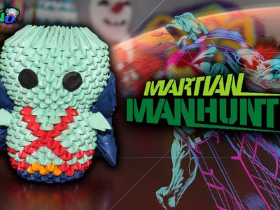 Martian Manhunter 3D Origami | Pekeño ♥