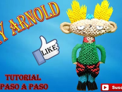 ORIGAMI 3D HEY ARNOLD