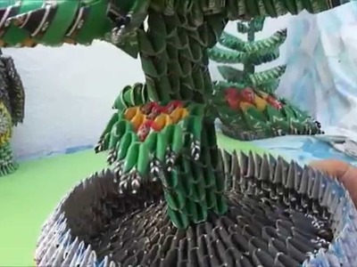 Planta(Begonia) - Origami 3D