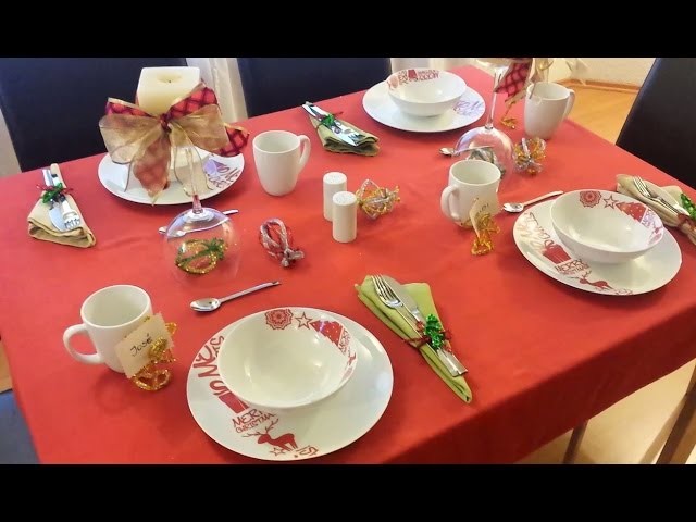 Cómo decorar la mesa navideña con limpiapipas | facilisimo.com
